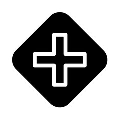 intersection glyph icon