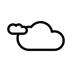 cloud line icon