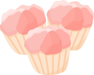 Indonesian traditional snacks illustration