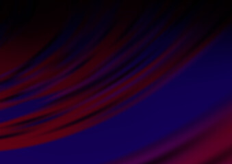 Dark Purple vector blurred bright template.