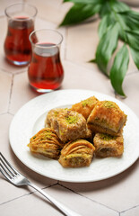 Turkish traditional baklava