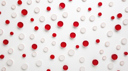 texture red dots background illustration wallpaper vibrant, minimal trendy, stylish artistic texture red dots background