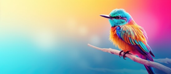 bird with bright colors