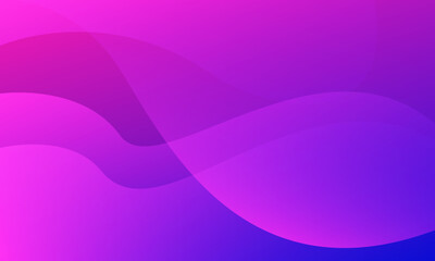 Abstract pink waves background. Vector illustration