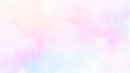 パステルカラーの水彩背景_1