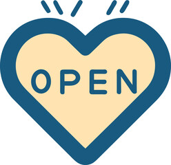 Open heart 