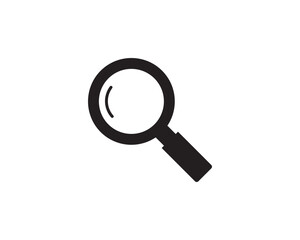 Magnify glass icon vector symbo design