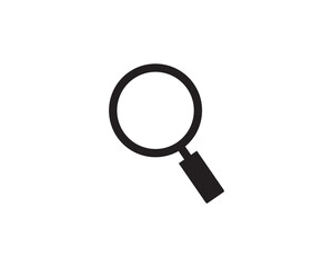 Magnify glass icon vector symbo design
