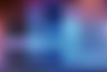 Dark Blue, Red vector blurred bright background.