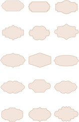 Vintage Label Element