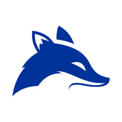 Wolf Head Vector Logo Design Template