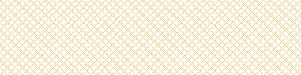 Seamless ornament. Golden pattern for backgrounds, banners, advertising and creative design. Flat style.