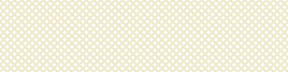 Seamless ornament. Golden pattern for backgrounds, banners, advertising and creative design. Flat style.