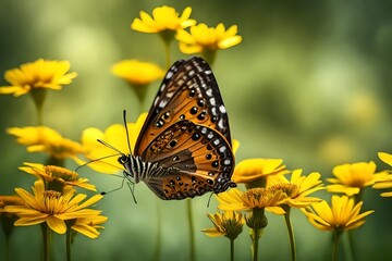 butterfly on flower