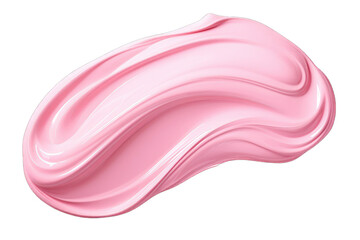 Light pink cream stains, transparent background