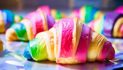 Taste the Rainbow: Celebrate National Croissant Day with Colorful Crescent Delights