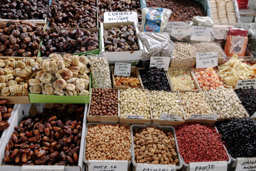 A Variety of Nuts and Nutshells for Sale
