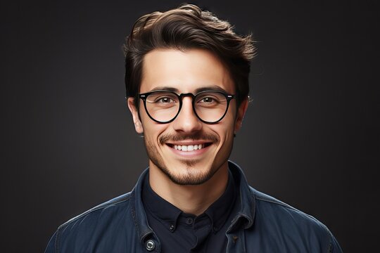 Glasses Model Male Images Browse 252 471 Stock Photos Vectors and Video Adobe Stock