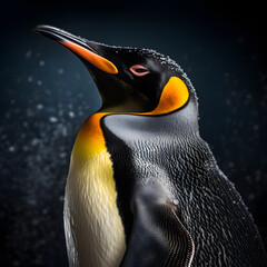 Vivid and detailed penguins, Generative AI
