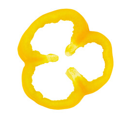 yellow pepper slices transparent png