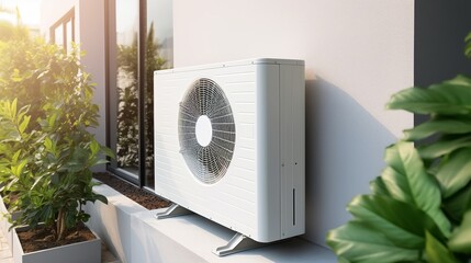 Efficient Home Comfort: Air Source Heat Pump Installation in Residential Building for Sustainable Living