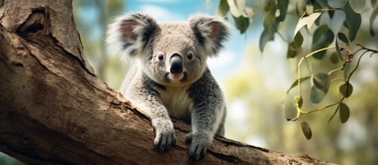 Fototapeta premium Koala spotted near Melbourne in Australia.