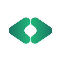 code logo, coding logo icon design vector