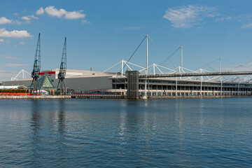 ExCeL London is an exhibition and international convention centre in the Custom House area of Newham, East London. It is situated on a 100-acre site on the northern quay of the Royal Victoria Dock