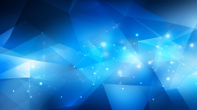 bright blue business background