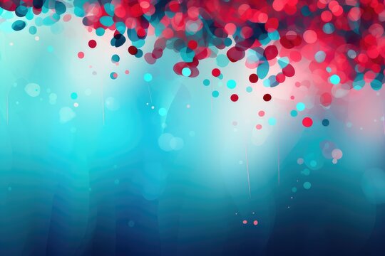 Abstract background with bokeh lights. Abstract background for February 5 - 11: National HIV Testing Week 
