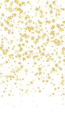 Magic stars vector overlay.  Gold stars scattered