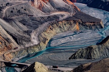 Xinjiang Anjihai Grand Canyon