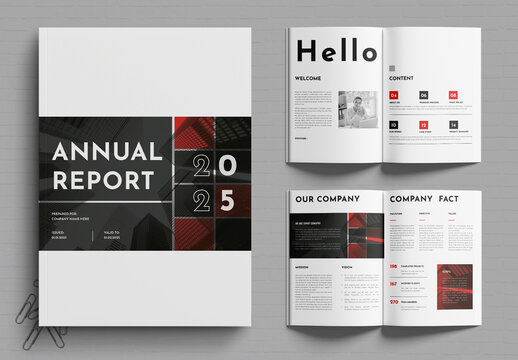 Annual Report Layout