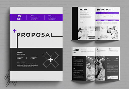 Creative Proposal Design Layout