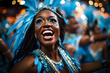 Epic Rio Carnival Moment: Samba School's Enthralling Performance
