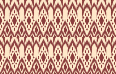 Obraz premium Ethnic abstract ikat art. Aztec ornament print. geometric ethnic pattern seamless color oriental. Design for background ,curtain, carpet, wallpaper, clothing, wrapping, Batik, vector illustration.