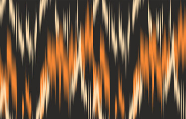 Ethnic abstract ikat art. Aztec ornament print. geometric ethnic pattern seamless  color oriental.  Design for background ,curtain, carpet, wallpaper, clothing, wrapping, Batik, vector illustration.