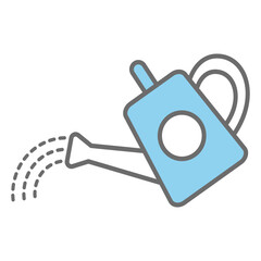 Watering can icon.vector on trendy design