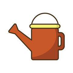 Watering can icon.vector on trendy design