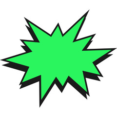 Explosion Comic Bubble