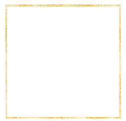 Fototapeta premium Gold Square Frame