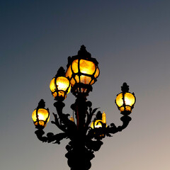 sur le pont Alexandre III