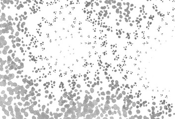 Light Silver, Gray vector background with bubble shapes.