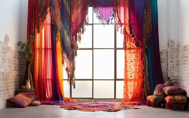 Bohemian Bliss Curtains .