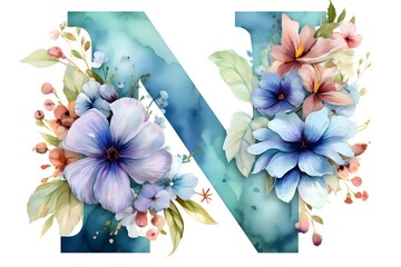 Floral Nursery Inspiration: Watercolor 'N' Clipart with Delicate Flower Details