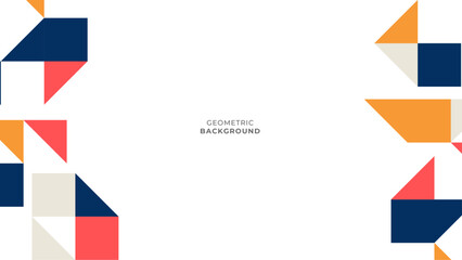 gradient geometric background vector