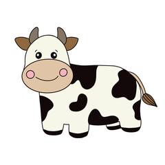 smiling cow