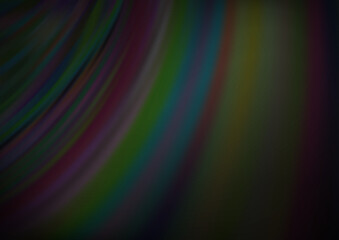 Dark Silver, Gray vector pattern with lava shapes.