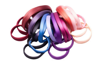 Real Elegance with Hair Ties Isolated On Transparent Background