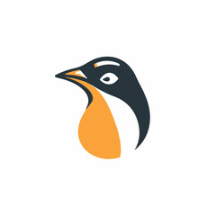 Penguin in cartoon, doodle style. Isolated 2d vector illustration in logo, icon, sketch style, Eps 10. AI Generative